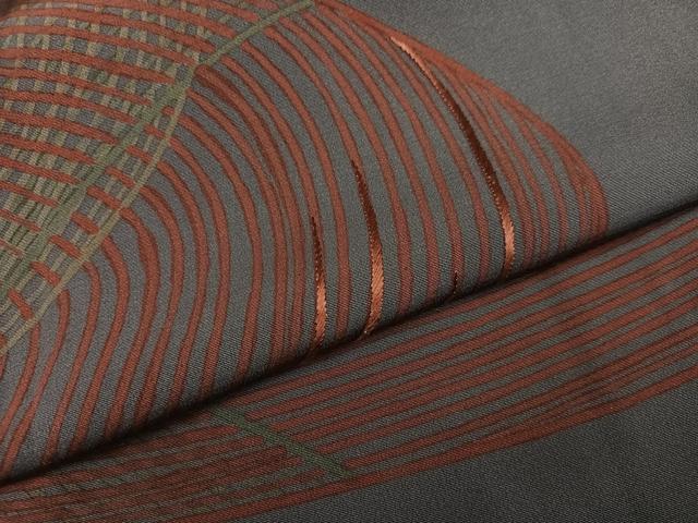 平和屋着物●訪問着 刺繍 流水文 正絹 逸品 AABI6360ph