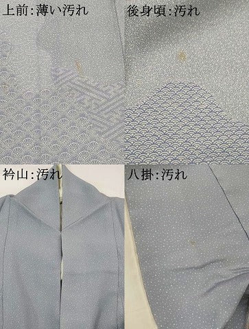 平和屋着物■訪問着 道長吉祥文様 正絹 逸品 AABI6389st