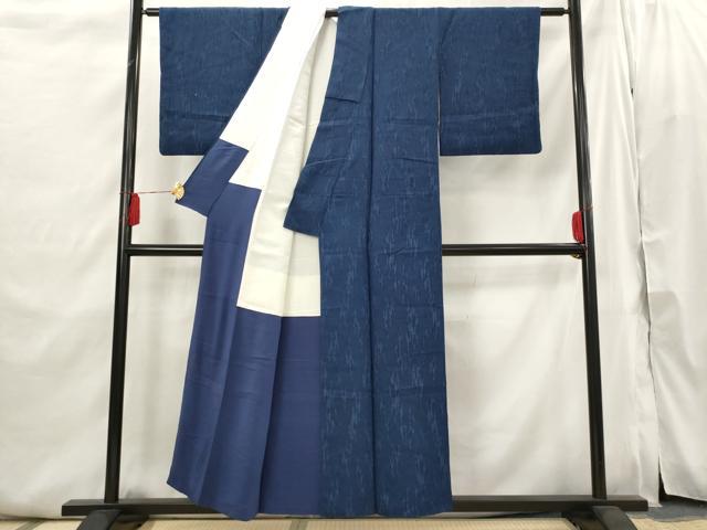 平和屋着物■上質な紬 霞文 正絹 逸品 AABI6391st