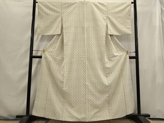 平和屋着物■上質な紬 間道 正絹 逸品 AABI6398st