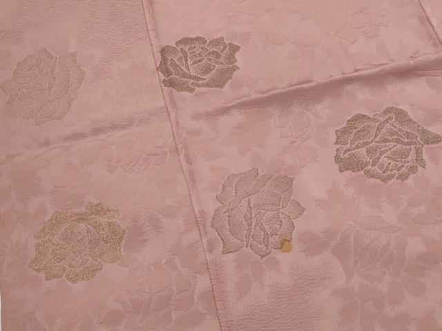 平和屋着物■豪華色留袖 寿光織 舞花文 金糸 正絹 逸品 AABI6413st