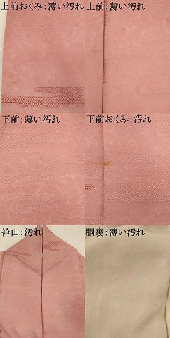 平和屋着物■上質な小紋 エ霞地紋 暈し染め 正絹 逸品 AABI6458st