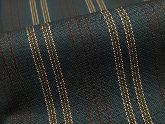 平和屋着物■上質な紬 縞 正絹 逸品 AABI6487st