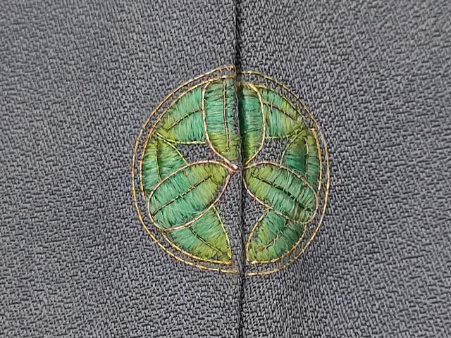 平和屋着物■訪問着 草花文 暈し染め 金銀彩 正絹 逸品 AABI6512st