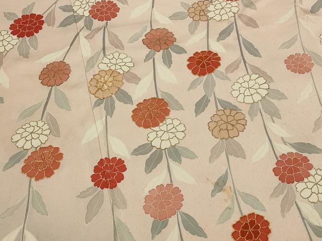 平和屋着物■訪問着 駒刺繍 枝花文 暈し染め 正絹 逸品 AABI6544st