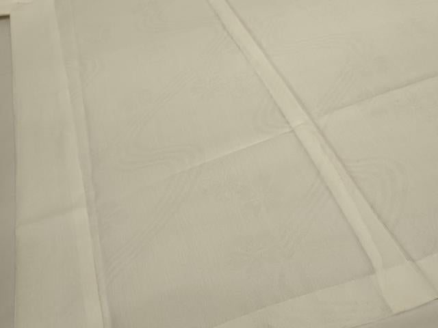 平和屋着物*夏物 長襦袢 流水花紋紗 生成り色 AABI6580jd
