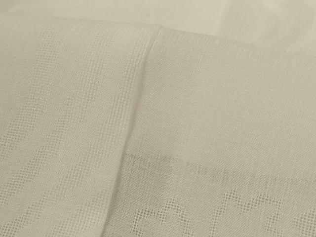 平和屋着物*夏物 長襦袢 流水花紋紗 生成り色 AABI6580jd