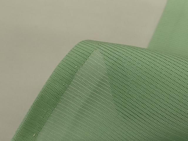平和屋着物*夏物 訪問着 絽 手描き 楓文 暈し染め 銀彩 正絹 逸品 AABI6581jd