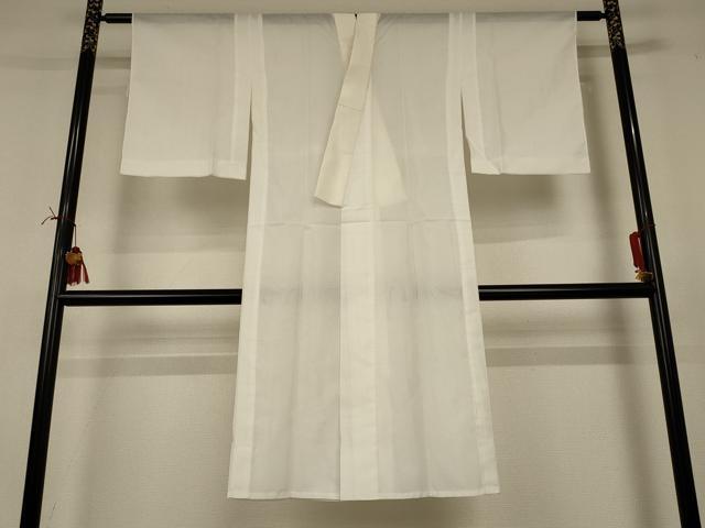平和屋着物*夏物 長襦袢 絽 象牙色 洗える着物 AABI6586jd