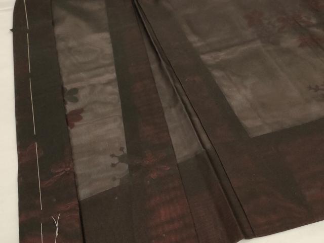 平和屋着物▽羽織 スリーシーズン 春夏秋 塵除け 雪の結晶 正絹 逸品 AABI6588jd