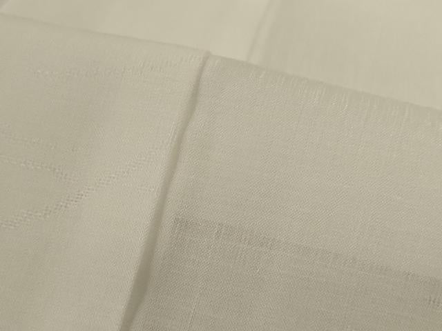 平和屋着物*夏物 長襦袢 流水花紋紗 白色 洗える着物 AABI6591jd