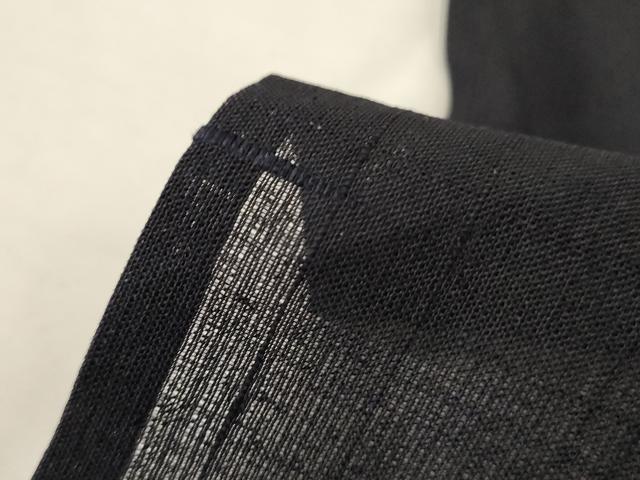 平和屋着物*夏物 紗紬 十字絣 正絹 逸品 AABI6608jd