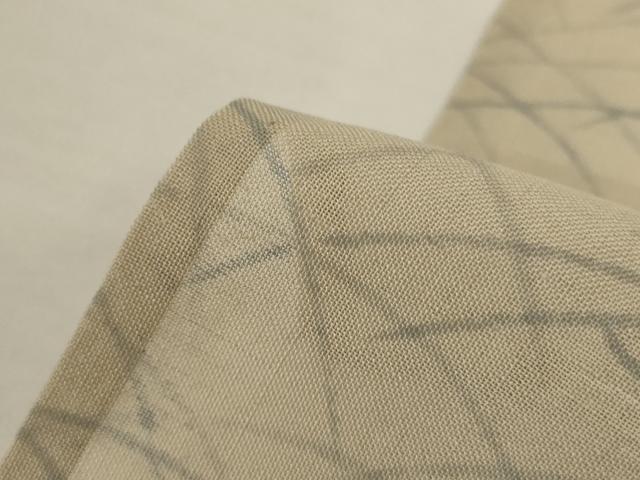 平和屋着物*夏物 訪問着 紗 草花文 暈し染め 正絹 逸品 AABI6609jd