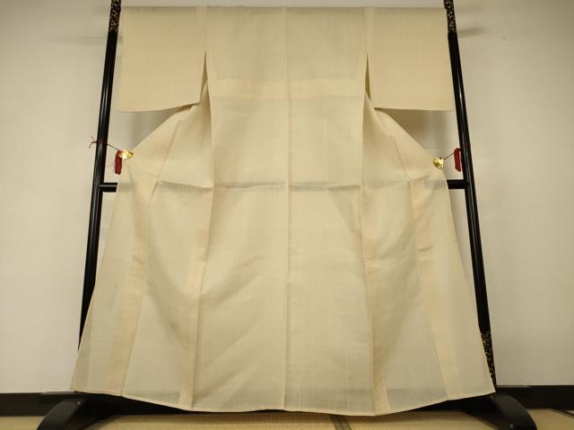 平和屋着物*夏物 紗紬 枯色 正絹 逸品 AABI6612jd