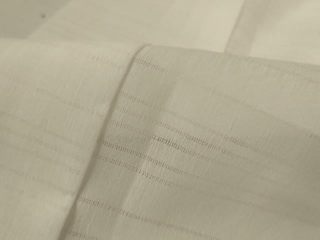 平和屋着物*夏物 洗える最高級着物 <英>はなぶさ謹製 長襦袢 絽 白色 たとう紙付き 洗える着物 AABI6618jd