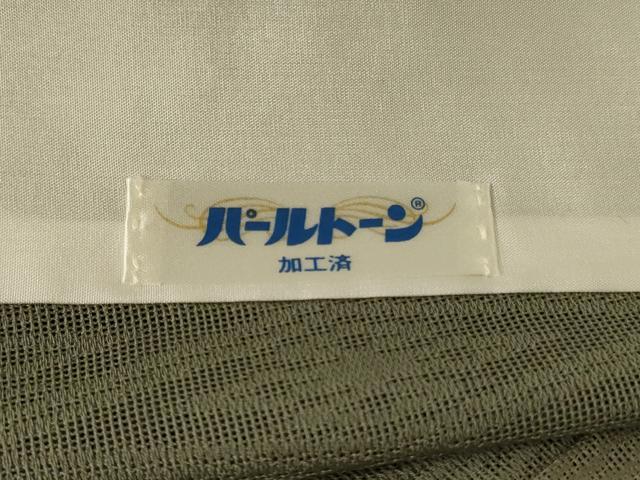 平和屋着物*夏物 色無地 菱紋紗 鶸茶色 正絹 逸品 AABI6652jd