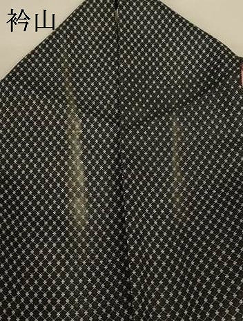平和屋着物*夏物 小紋 絽 草花間道 洗える着物 AABI6713jd