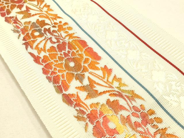 平和屋着物▼和装小物 伊達締め3点 本場筑前博多織 証紙付き 正絹 逸品 全て未使用 AABI6741ay