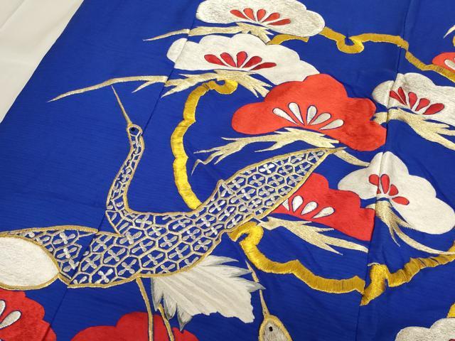 平和屋本店●色打掛 和装 婚礼 結婚式 花嫁 神社挙式 総刺繍 飛鶴雪輪松文 金銀糸 逸品 AABI6801ou