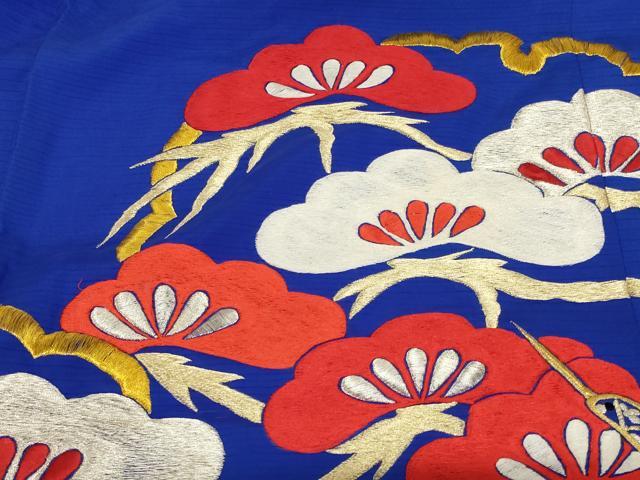 平和屋本店●色打掛 和装 婚礼 結婚式 花嫁 神社挙式 総刺繍 飛鶴雪輪松文 金銀糸 逸品 AABI6801ou