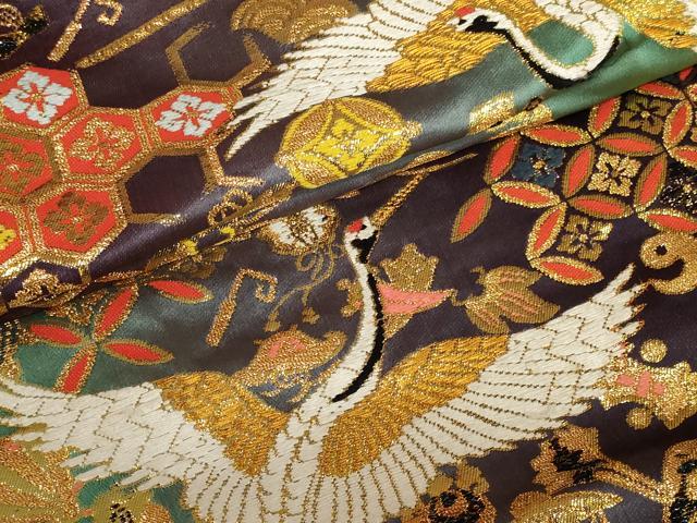 平和屋本店●色打掛 和装 婚礼 花嫁 結婚式 神社挙式 唐織 花鳥文 金糸 十二単風 逸品 AABI6812ou