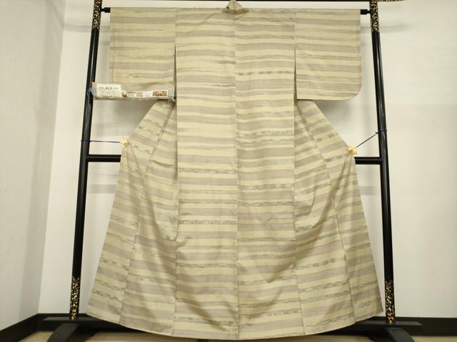 平和屋着物●本場大島紬 作家物 積良一 手織り 本草木泥染 清染色工芸 証紙付き 正絹 逸品 AABI6841ck