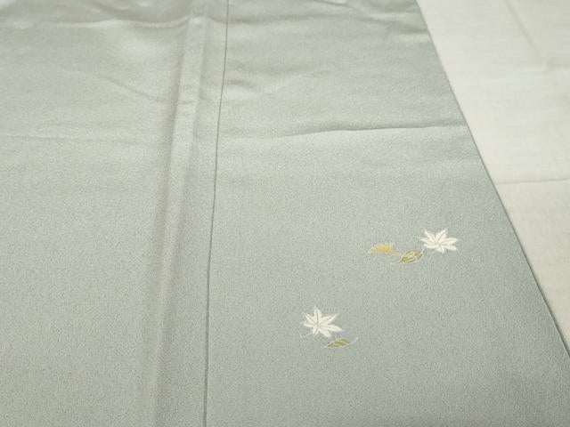 平和屋着物●訪問着 友禅 作家物 童子 暈し染め ロング丈 正絹 逸品 AABI6848ck