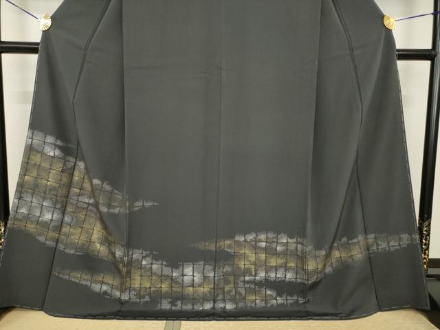 平和屋着物●豪華色留袖 霞文 寿光織 正絹 逸品 AABI6898ck
