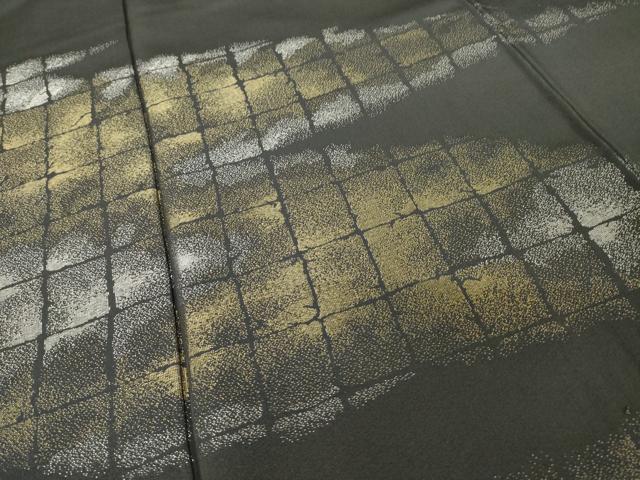 平和屋着物●豪華色留袖 霞文 寿光織 正絹 逸品 AABI6898ck