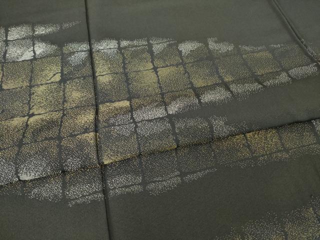平和屋着物●豪華色留袖 霞文 寿光織 正絹 逸品 AABI6898ck