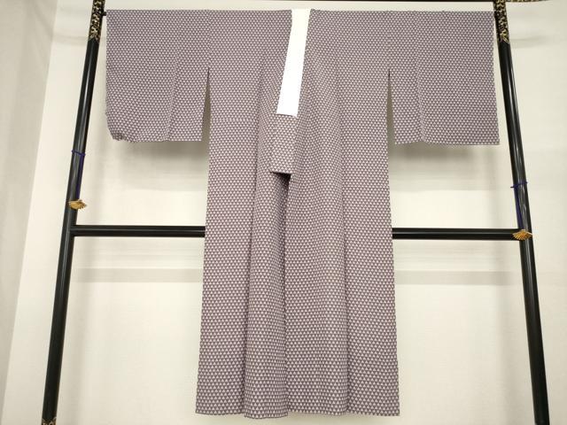 平和屋着物●長襦袢 無双仕立て 鱗文様 正絹 逸品 AABI6903ck