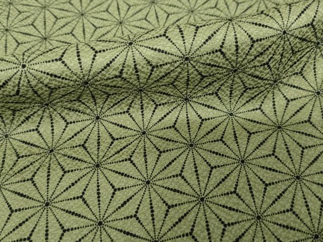 平和屋着物●長襦袢 無双仕立て 麻の葉文様 正絹 逸品 未使用 AABI6916ck