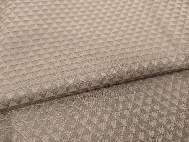 平和屋着物●長襦袢 無双仕立て 鱗地紋 薄柿色 やまと誂製 正絹 逸品 未使用 AABI6923ck