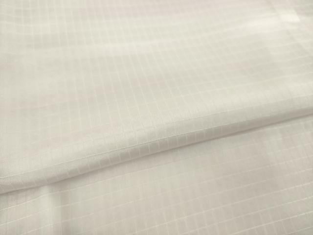 平和屋着物●長襦袢 無双仕立て 段違い文様 正絹 逸品 AABI6924ck