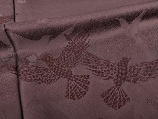 平和屋着物●染色作家 斉藤三才 訪問着 三才鳥 暈し染め 正絹 逸品 AABI6928ck