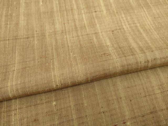 平和屋着物●上質な紬 霞文 正絹 逸品 AABI6937ck