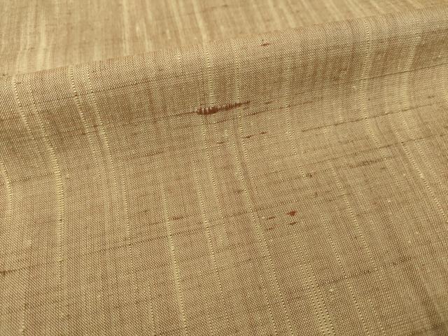 平和屋着物●上質な紬 霞文 正絹 逸品 AABI6937ck