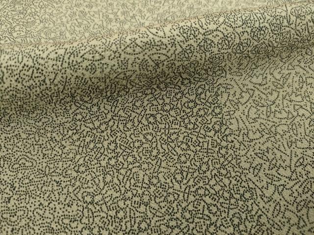 平和屋着物●江戸小紋 色紙草花文 正絹 逸品 AABI6960ck
