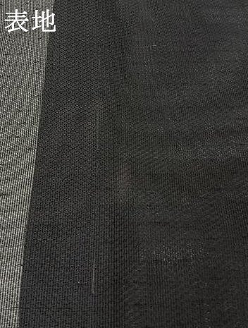 平和屋着物▽羽織 スリーシーズン 春夏秋 塵除け 横段文 反端付き 正絹 逸品 AABI6970jh