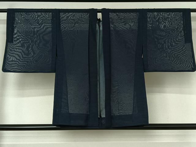 平和屋着物▽羽織 スリーシーズン 春夏秋 塵除け 流水文 正絹 逸品 AABI6971jh