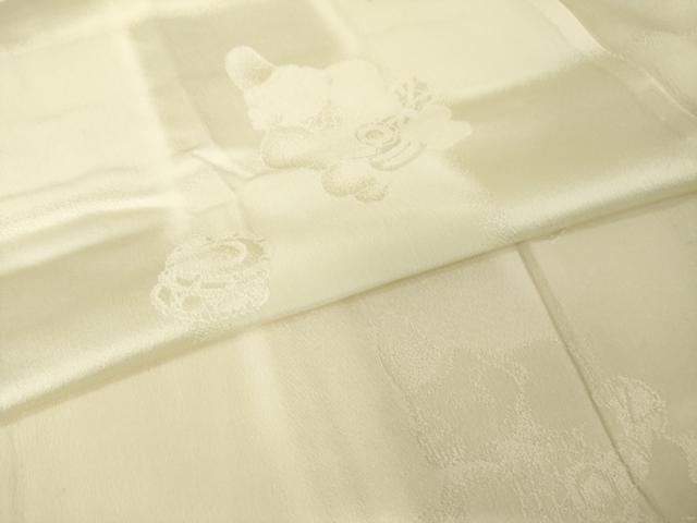 平和屋着物●長襦袢 無双仕立て 市松人物文 正絹 逸品 AABI7083ck