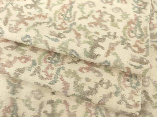 平和屋着物●小千谷紬 正絹 逸品 AABI7090ck