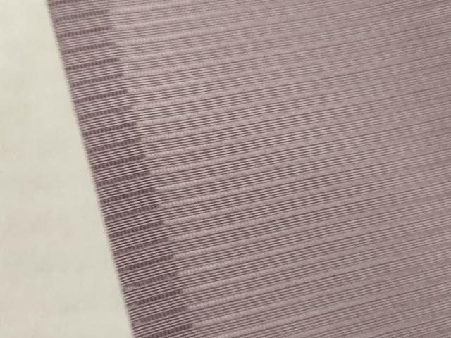 平和屋着物*夏物 色無地 絽 葡萄鼠色 正絹 逸品 AABI7120ck