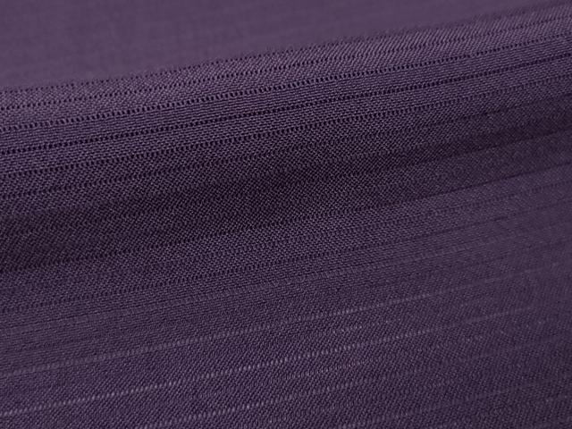 平和屋着物*夏物 色無地 絽 黒紅色 正絹 逸品 AABI7142ck