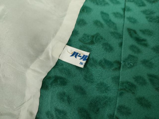 平和屋着物▽訪問着 単衣 更紗地紙花文 金彩 正絹 逸品 AABI7217cs