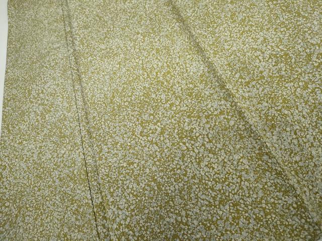 平和屋着物▽上質な小紋 単衣 作家物 霞文 丹後ちりめん 反端付き 正絹 逸品 AABI7221cs