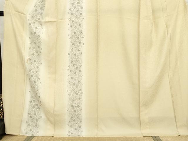 平和屋着物▽訪問着 単衣 刺繍 舞花間道 暈し染め 金糸 銀彩 正絹 逸品 AABI7242cs