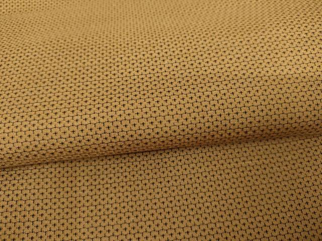 平和屋着物▽お召 単衣 100亀甲 総詰め 正絹 逸品 AABI7278cs