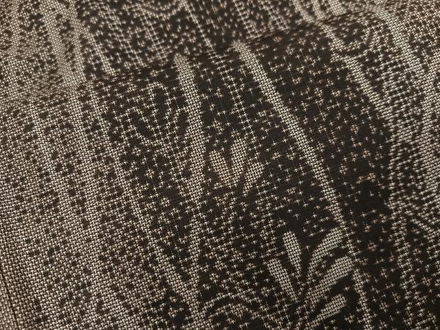 平和屋着物●本場大島紬 カタス9マルキ 花間道 ますいわ屋扱い ロング丈 正絹 逸品 AABI7321ph