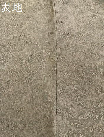 平和屋着物●お召 草花文 正絹 逸品 AABI7339ph